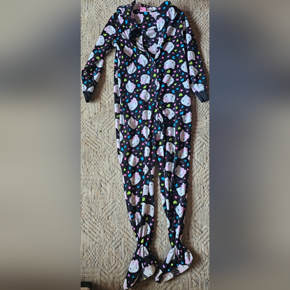Hello Kitty One Piece Black Size S